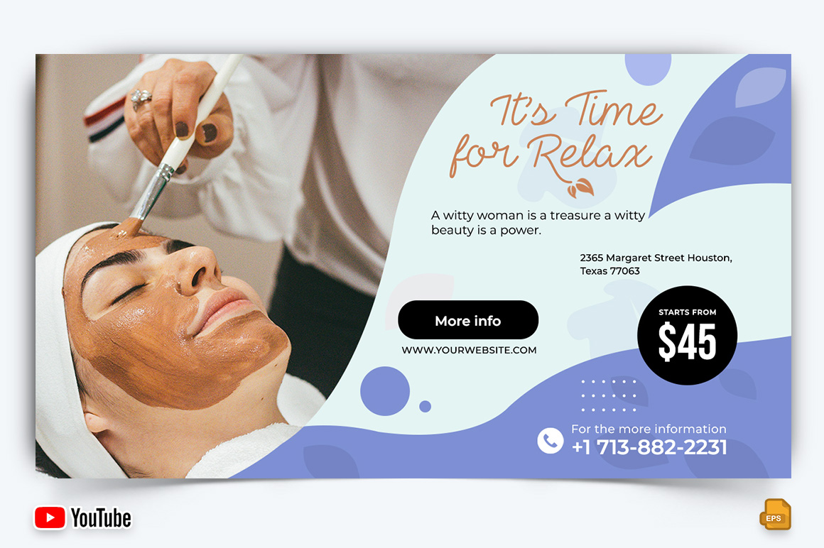 Spa and Salon YouTube Thumbnail Design -014