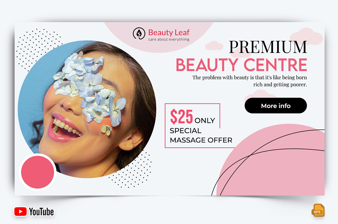 Spa and Salon YouTube Thumbnail Design -020