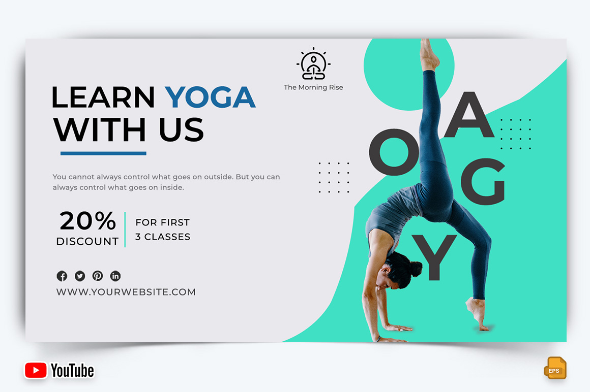 Yoga and Meditation YouTube Thumbnail Design -022