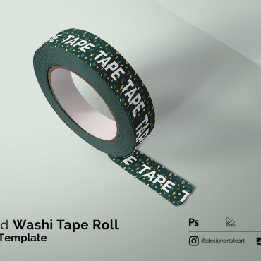 Tape Roll Product Mockups 284565