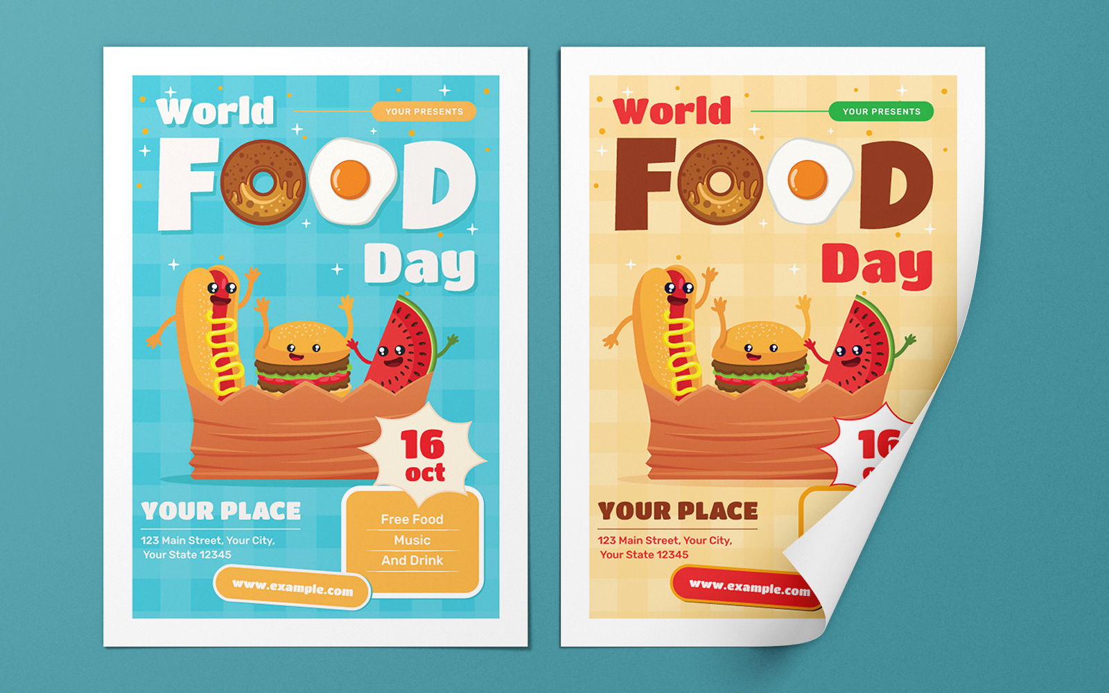 International Food Day Template