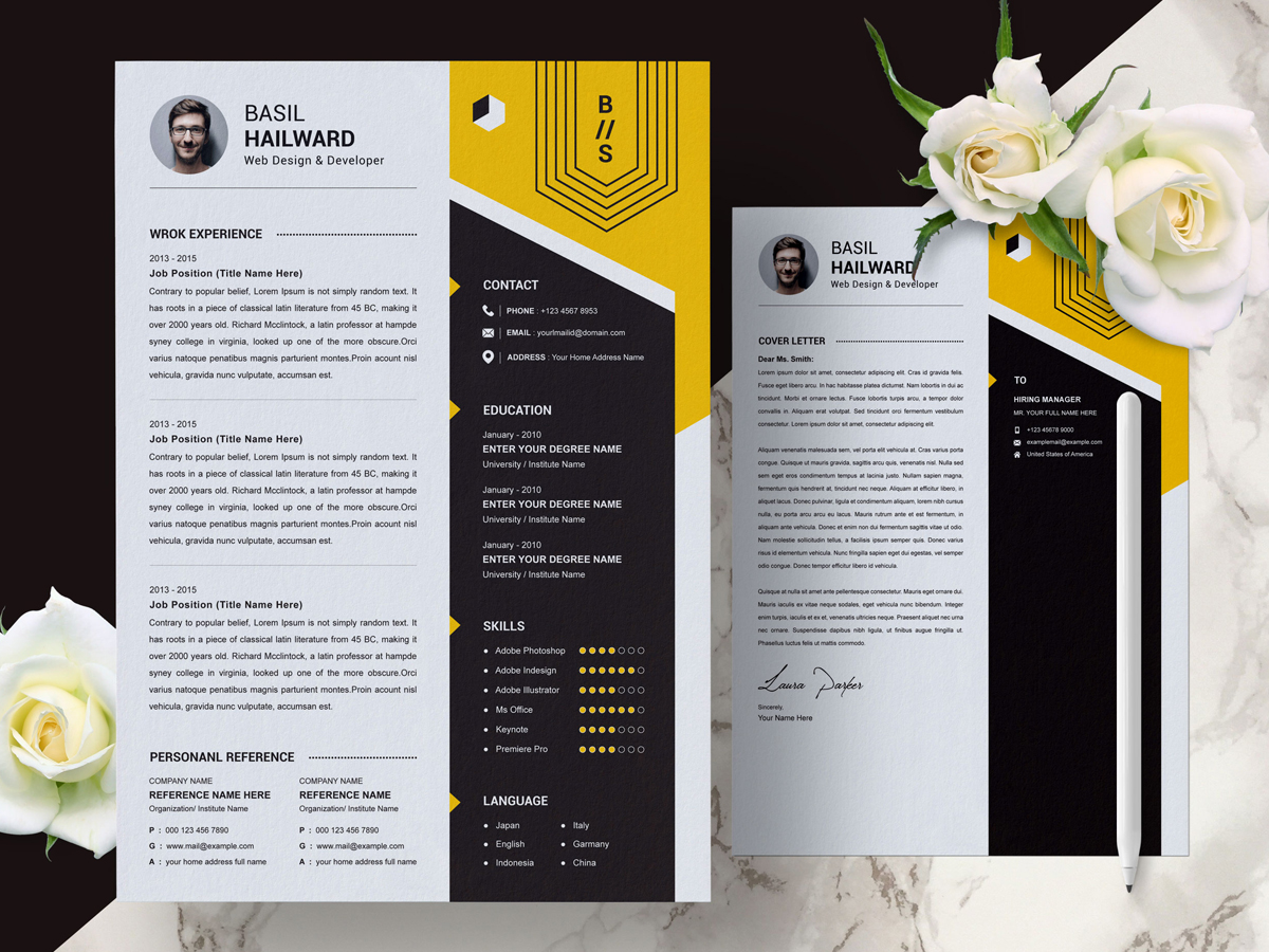 Hailward / Resume Template