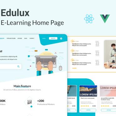 Business College Landing Page Templates 284630