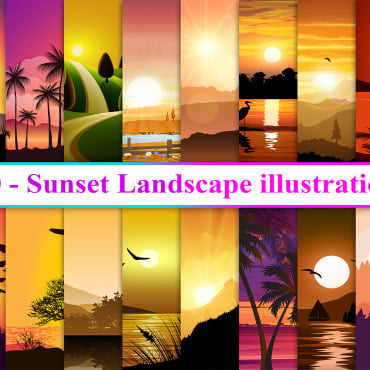 <a class=ContentLinkGreen href=/fr/kit_graphiques_templates_background.html>Background</a></font> paysage soleilset 284665