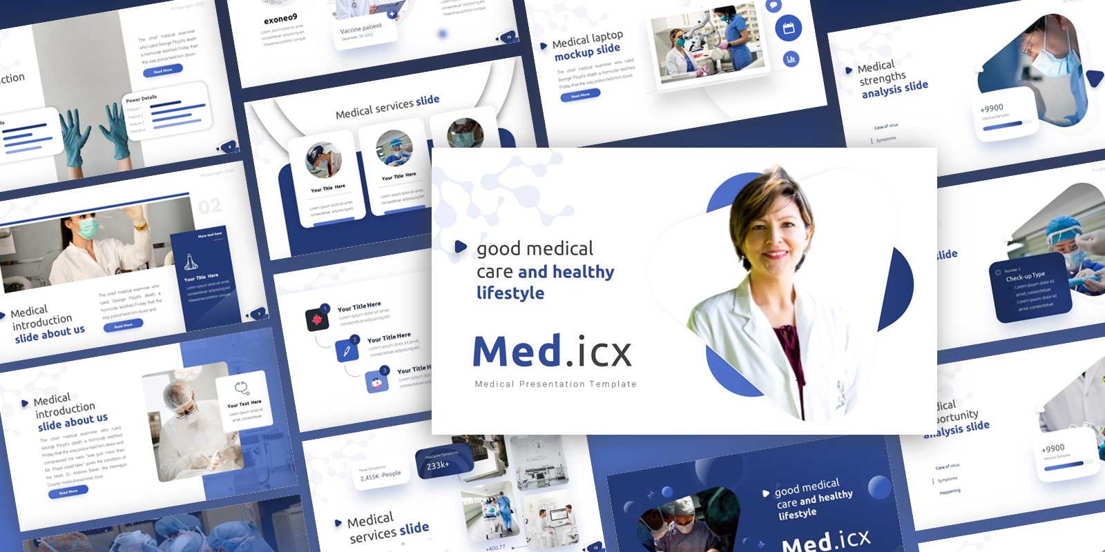 Medicx - Medical Multipurpose PowerPoint Template
