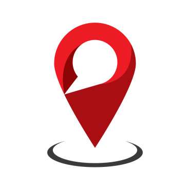 Point Map Logo Templates 284788