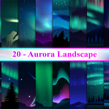 <a class=ContentLinkGreen href=/fr/kit_graphiques_templates_background.html>Background</a></font> paysage aurora 284932