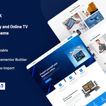 Business Cable WordPress Themes 284953