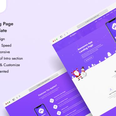 App Agency Landing Page Templates 284961