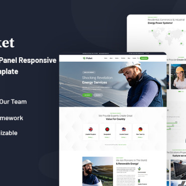 Clean Company Responsive Website Templates 284963