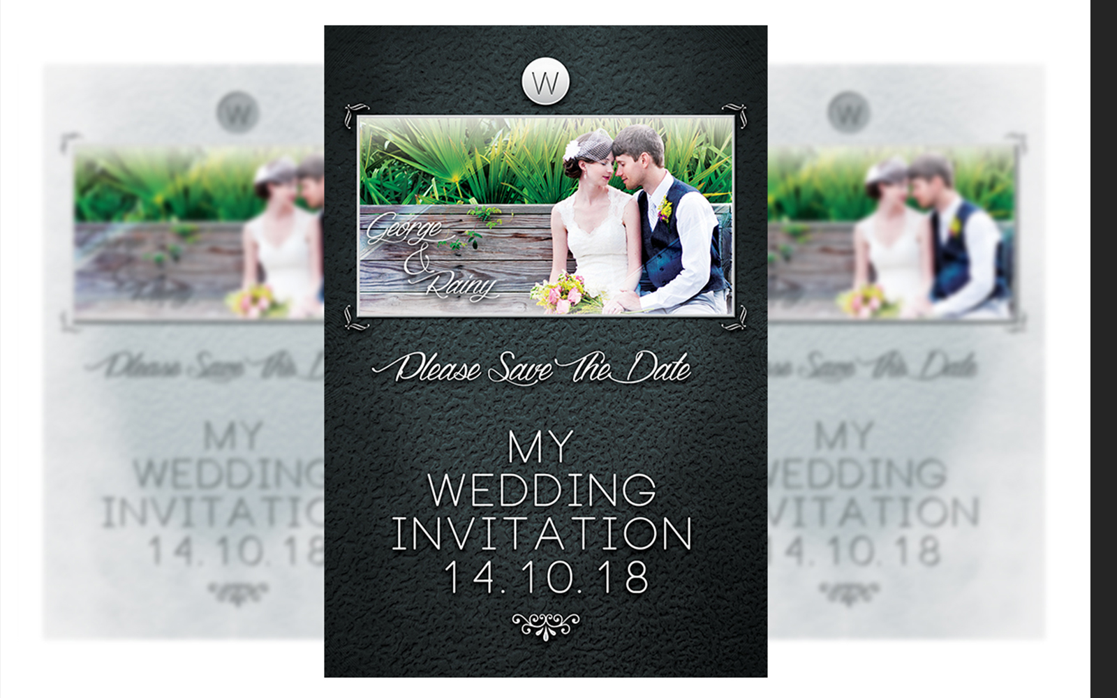 Wedding Invitation - Flyer Template