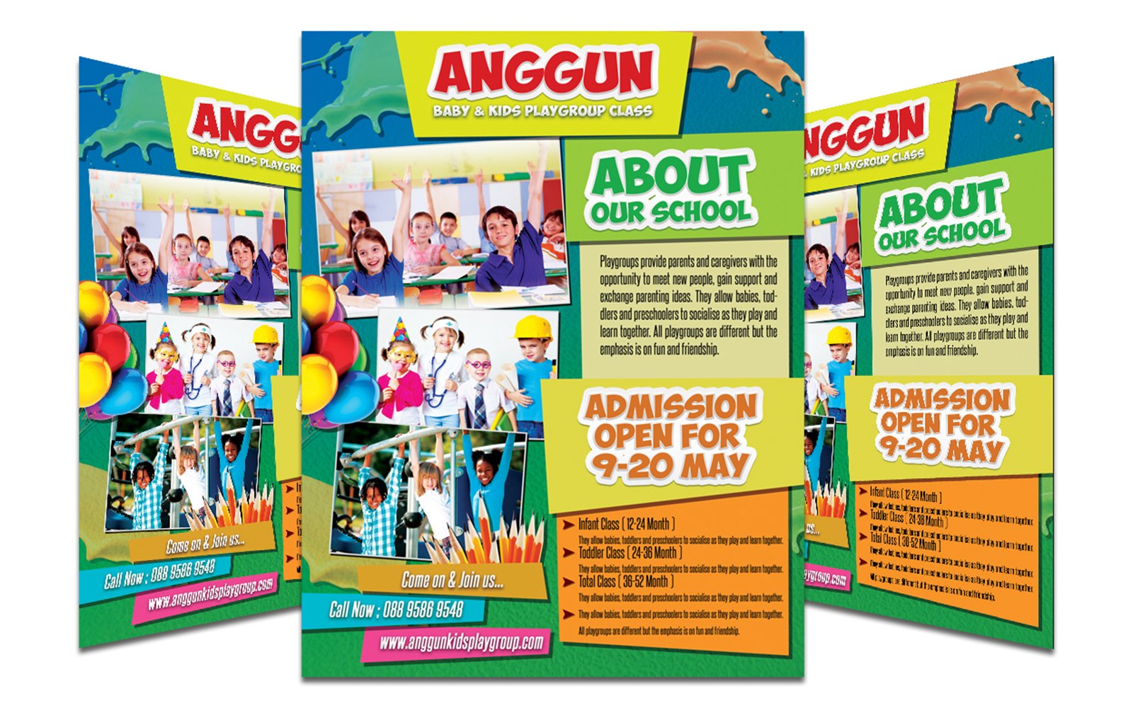 Playgroup / Junior School Flyer Templates #3