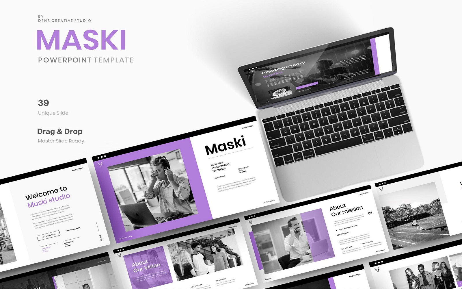 Maski – Business PowerPoint Template