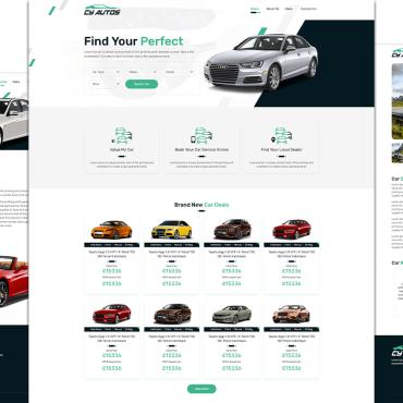 Cars Company Responsive Website Templates 285234