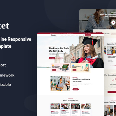 Book Center Responsive Website Templates 285239