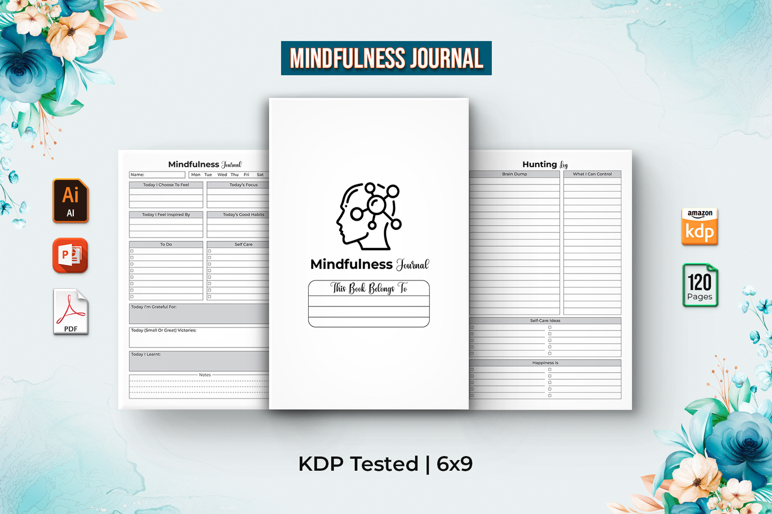 Editable Mindfulness Journal - KDP