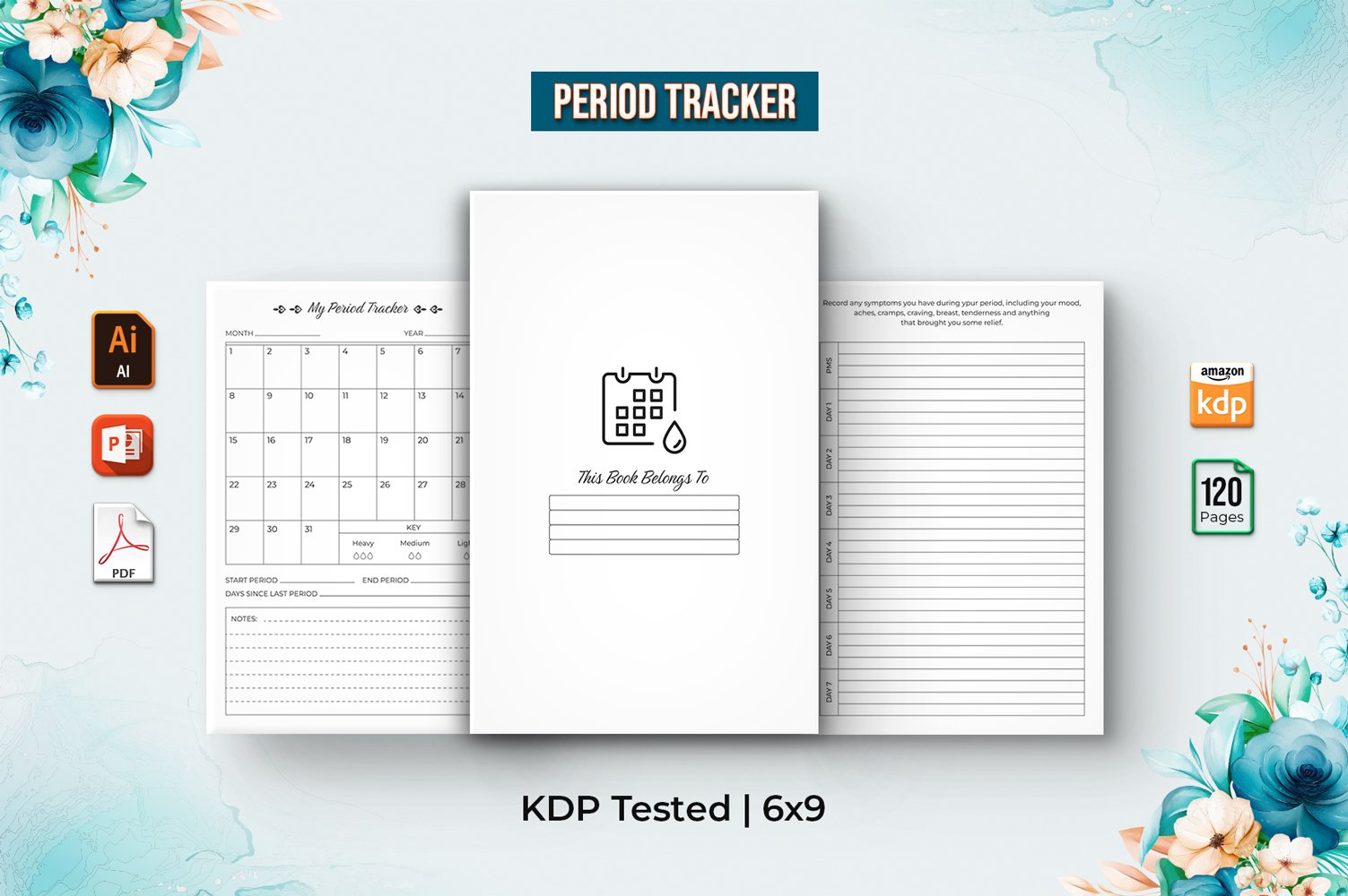 Period Journal Tracker - KDP Interior V-2