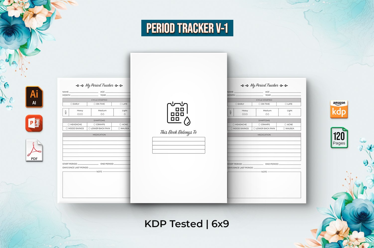 Period Journal Tracker - KDP Interior V-1