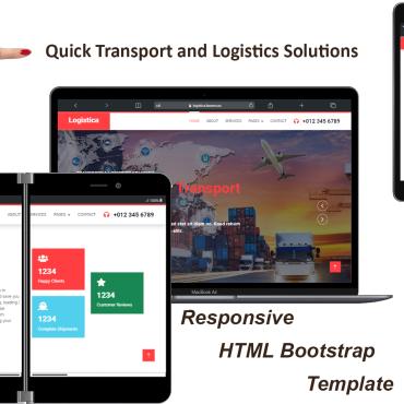 Business Cargo Website Templates 285452