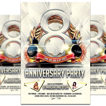 Anniversary Party Corporate Identity 285548