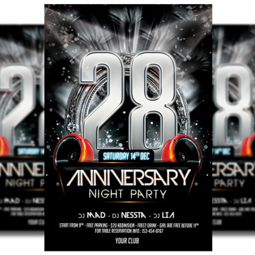 Anniversary Party Corporate Identity 285553