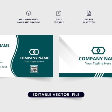 Card Double Corporate Identity 285626