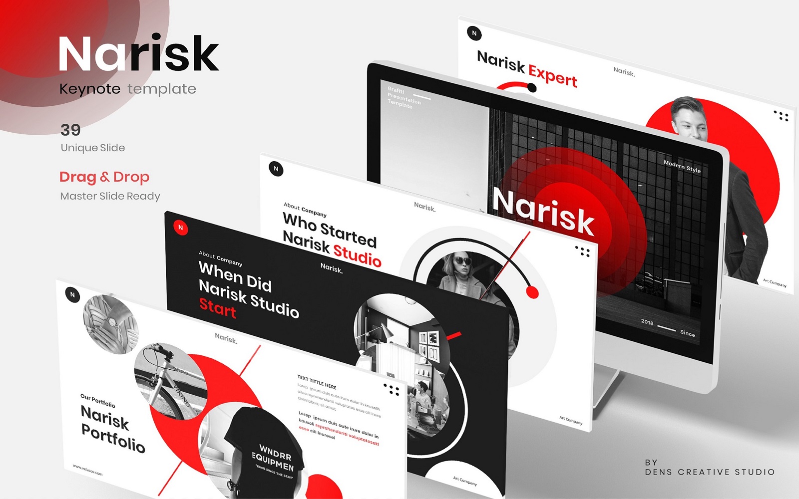 Narisk – Business Keynote Template