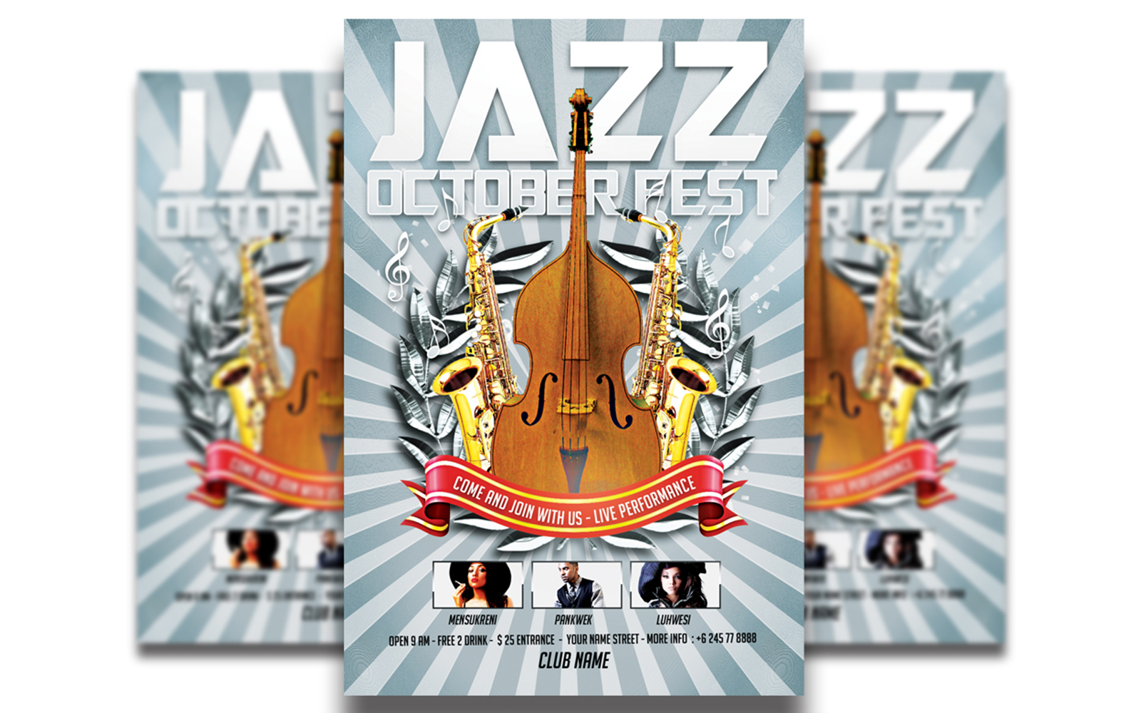 Jazz Concert - Flyer Template