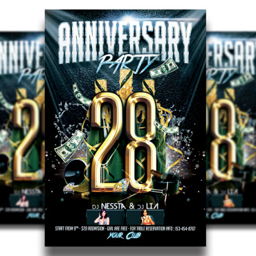 Anniversary Party Corporate Identity 285691