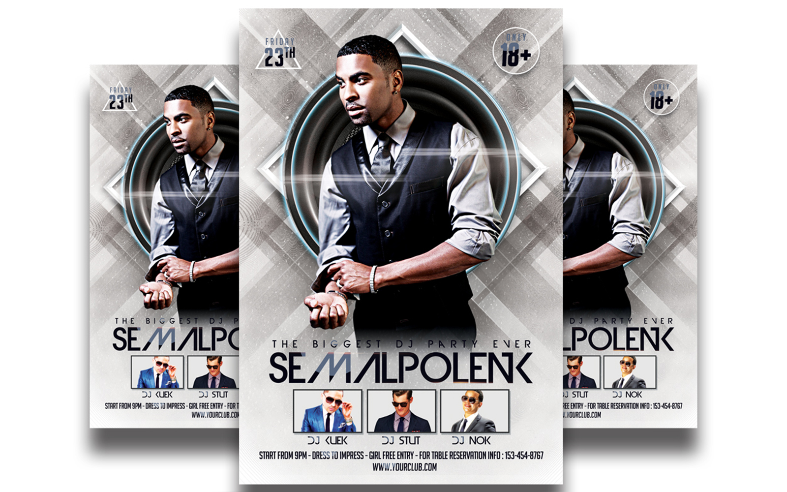 Dj Party - Flyer Template  #11