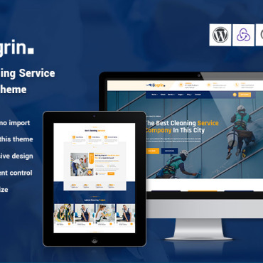 Business Clean WordPress Themes 285802