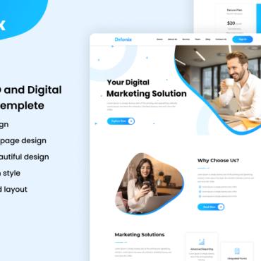 Digital Marketing UI Elements 285822