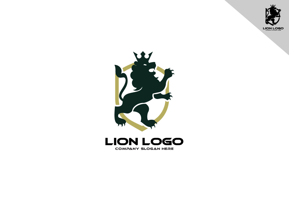 Luxury Lion Logo Template