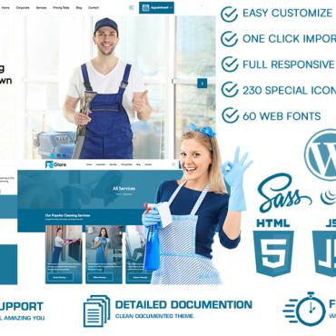 Business Clean WordPress Themes 285980