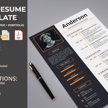 Creative Customizable Resume Templates 286007