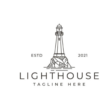 Lighthouse Sea Logo Templates 286119