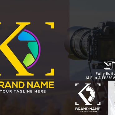 Camera Cinematography Logo Templates 286296