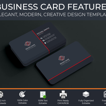 Card Visiting Corporate Identity 286533