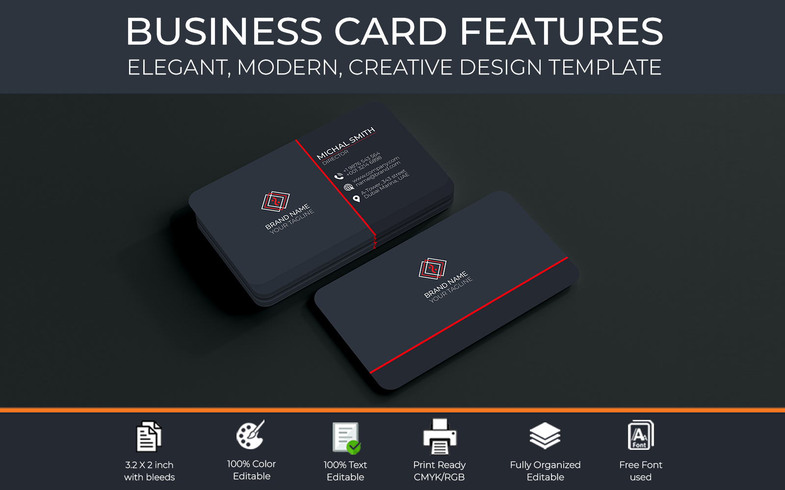 Elegant Corporate Business Card