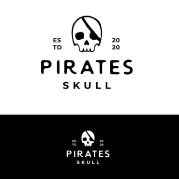 Pirate Vector Logo Templates 286586