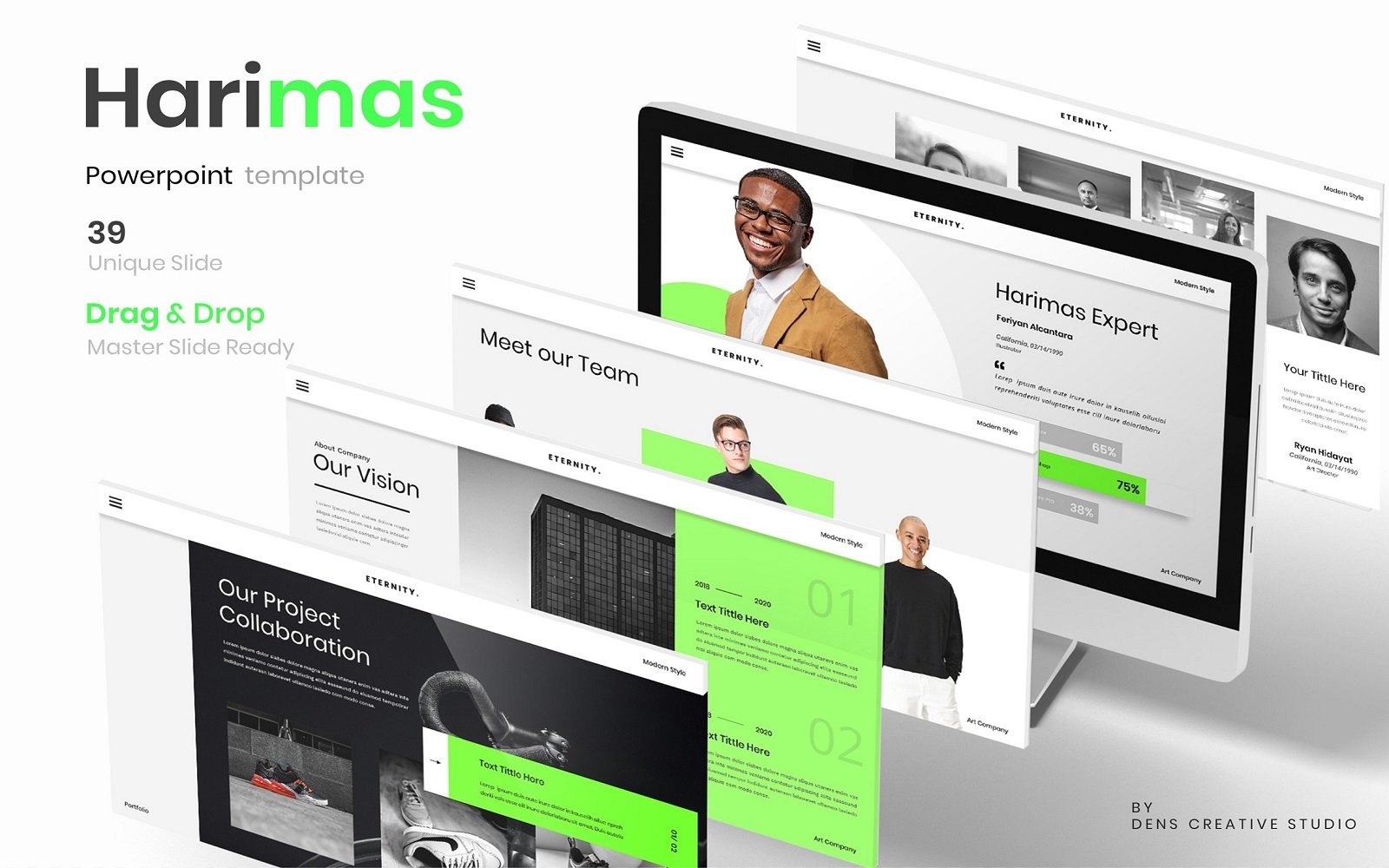 Harimas – Busines PowerPoint Template