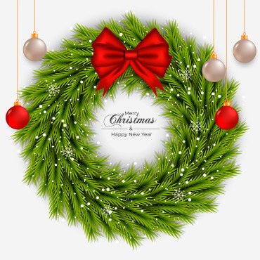 Branch Christmas Illustrations Templates 286814