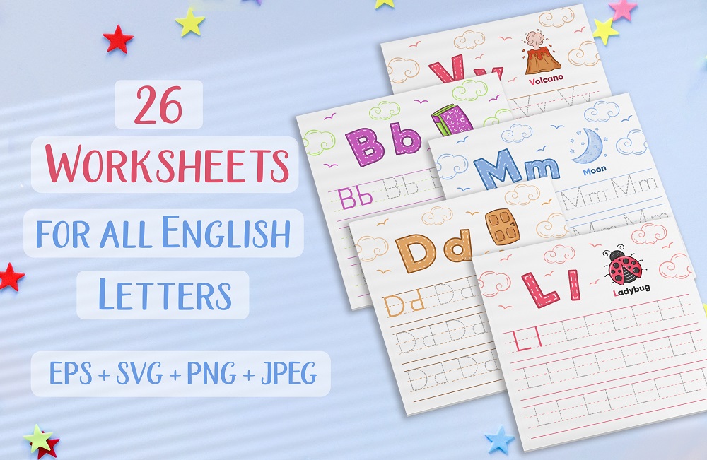 26 Worksheet For All English Letters