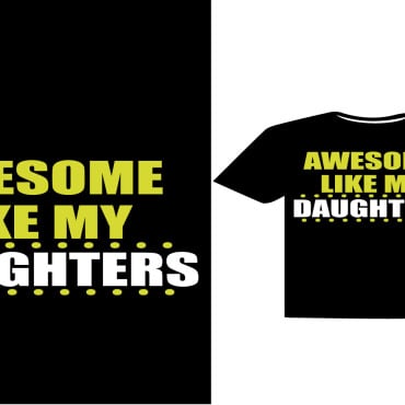 Daughter Awesome T-shirts 286885