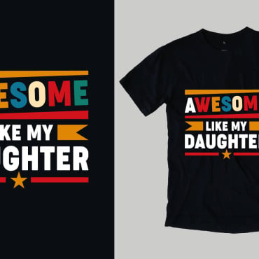 Daughter Awesome T-shirts 286886