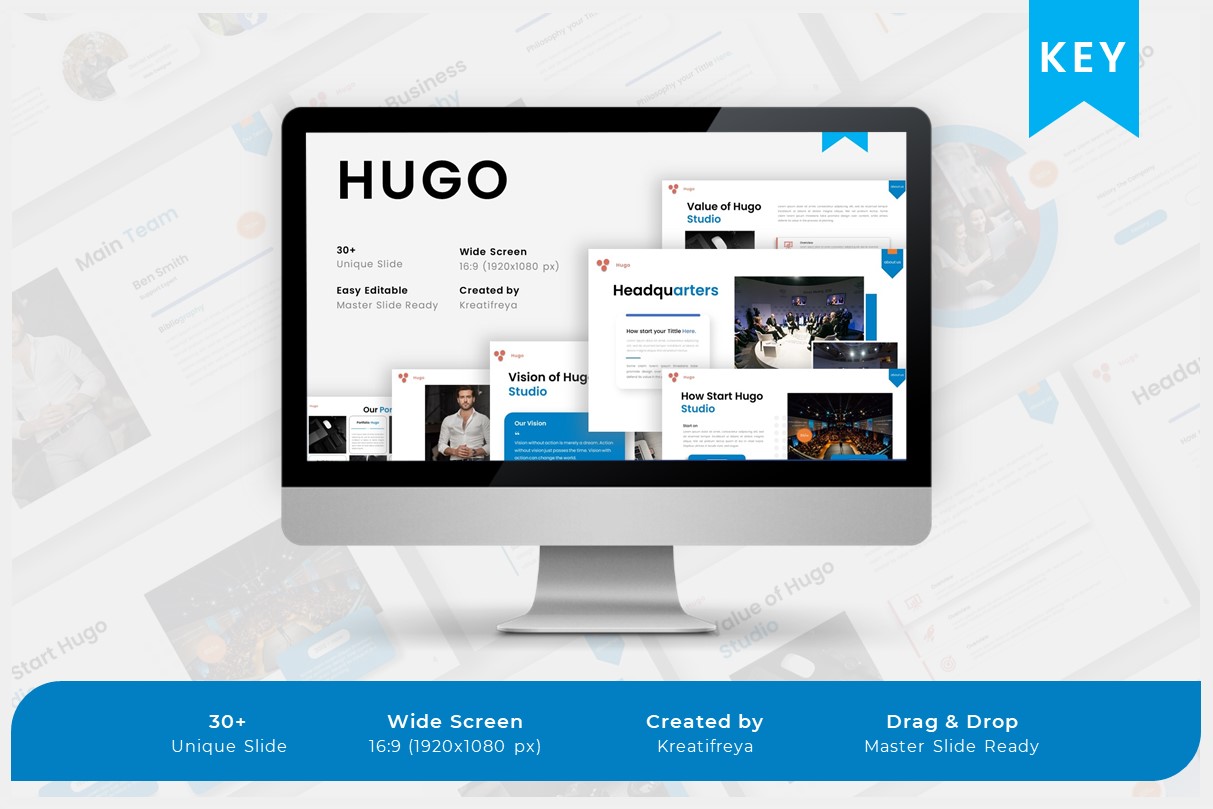 Hugo - Keynote Creative Business Template