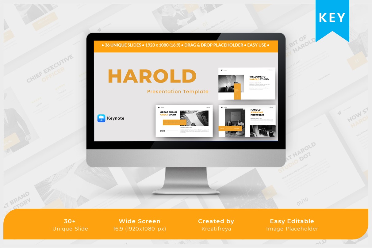 Harold - Business Keynote Template