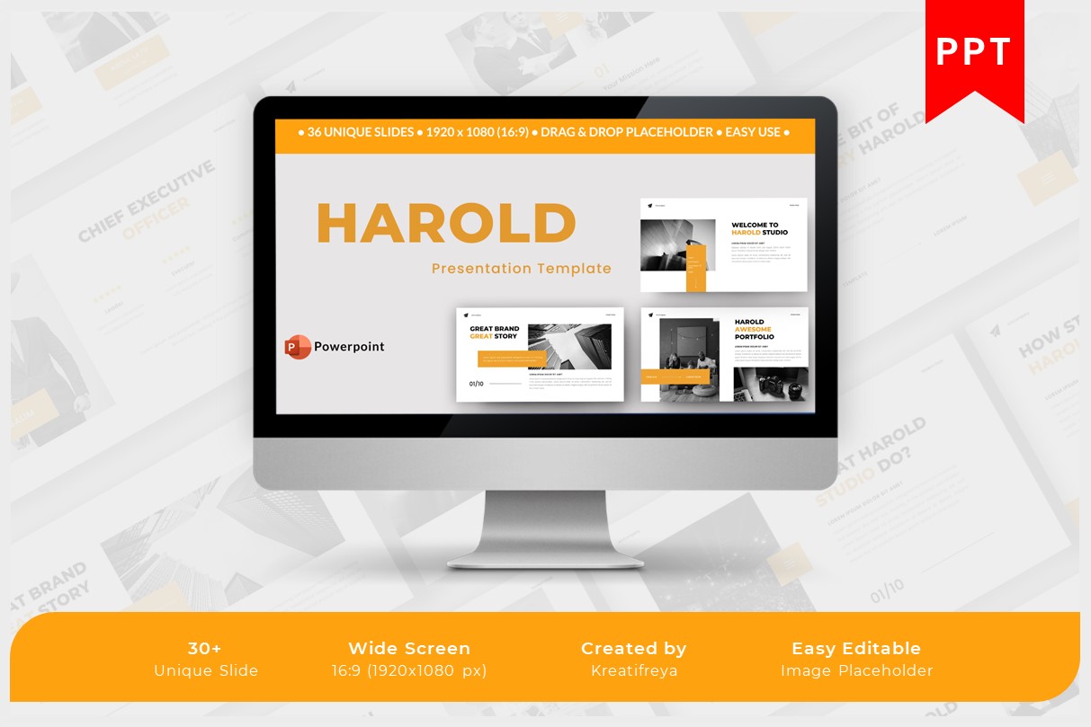 Harold - Business PowerPoint Template