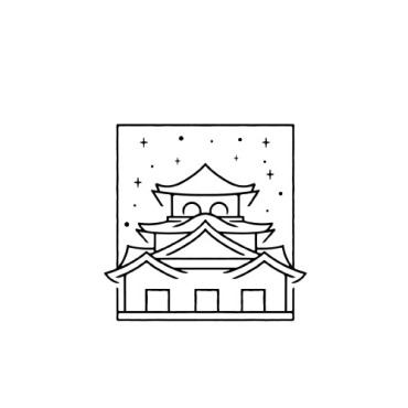 Castle Architecture Logo Templates 286944