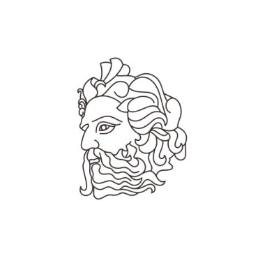 Greek Poseidon Logo Templates 287013